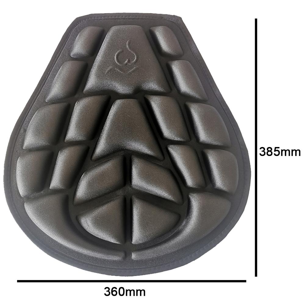 Motorcycle Seat Cushion 3D Shock Absorption Seat Pad Cushion Water Resistant Seat Cover Comfortable & Breathable
