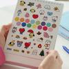 BT21 2026 Настольный календарь с листом наклеек в качестве бонуса – Официальный K-pop персонаж, настольный планер