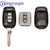 Jingyuqin 2/3 кнопки чехол для автомобильного ключа для Chevrolet Captiva автомобильный ключ 3 кнопки пустой чехол для ключа крышка