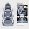 Four Seasons Breathable Linen Car Seat Cushion for 2018 Geely Binrui/Binyue