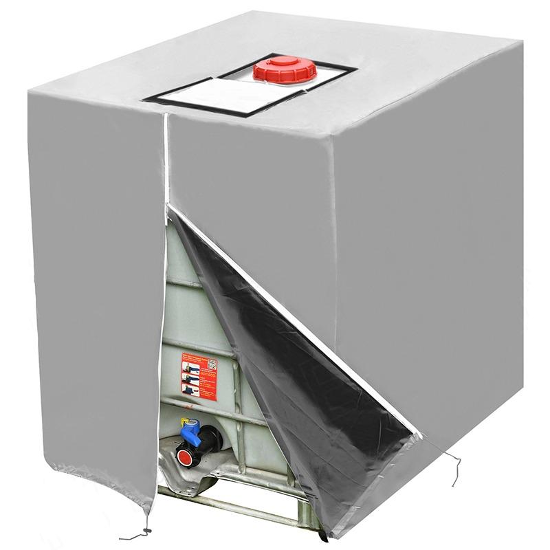 Чехол на молнии для IBC-бака, Чехол на ведро, Подходит для 210D 1000L, Защитный чехол для наружного водяного бака