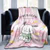 1pc, Sanrio Pochacco: The Yorimichi Dog, Cozy Home Decor Blanket. Perfect as a Gift, Sofa Throw, or Outdoor Blanket. Soft Flannel Cover for Bedroom, L