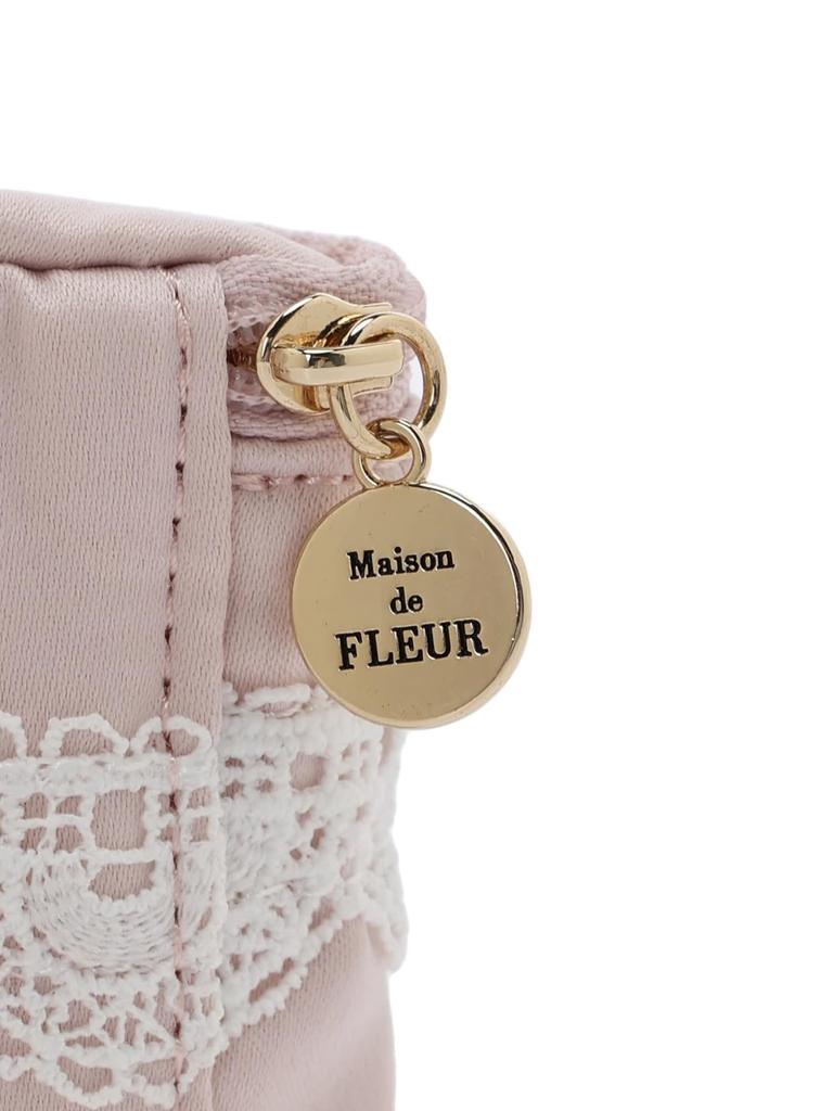 Клатч de Pouch Cherry Triangle Розовый [Maison Fleur]