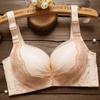 Весенне-летний бюстгальтер без стального кольца, бюстгальтер в сборе, утолщенное сексуальное кружевное нижнее белье, бюстгальтер, нижнее белье, женская боковая грудь