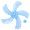 Household Plastic Fan Blade Three/Five Leaves with Nut Cover for Standing Pedestal Fan Table Fanner General Accessories