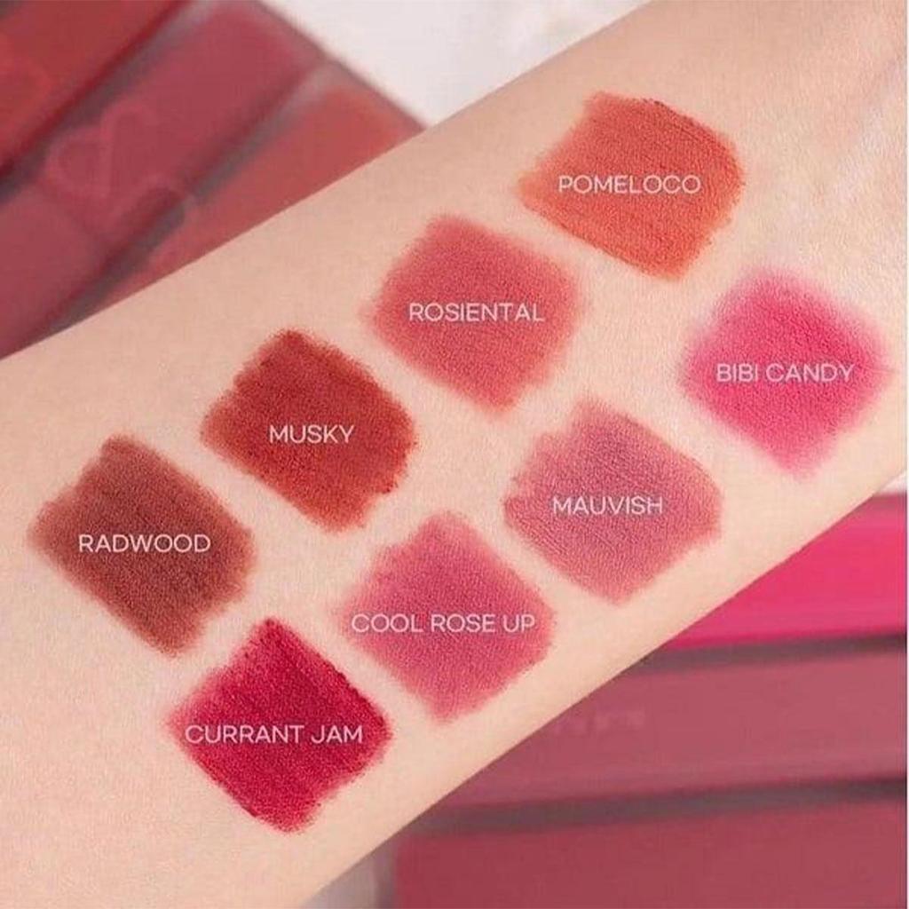Rom&nd Romand BLUR FUDGE TINT, Бархатно-матовая помада 5.0г/0.18 унц. (7 вариантов цвета)