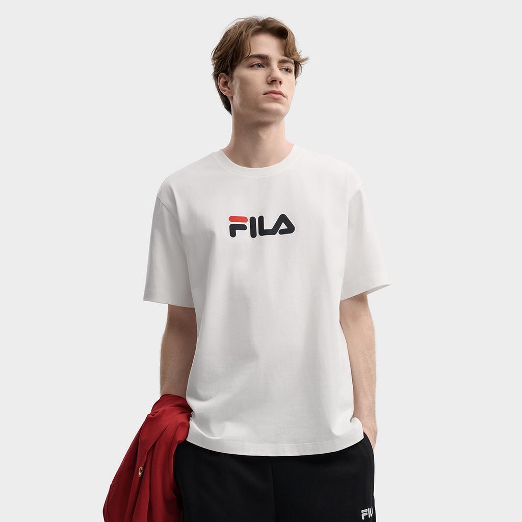 FILA ORIGINALE T Shirt Men's Cloud White F51U619102F-WT