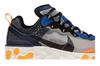 Мужские кроссовки Nike React Element 87 Thunder Blue/Total Orange Wolf Grey/Black-Thunder Blue