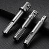 3PC Electric Screw Screwdriver Adapter Adapter Rod Screwdriver Square Head Hexagonal Socket Extension Rod Pneumatic Tool Set