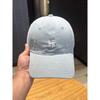 Simple puppy embroidery baseball cap for women, spring sunshade, three-dimensional sun protection hat, face-slimming baseball cap