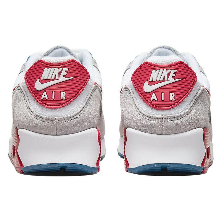 Nike Кроссовки Air Max 90 Athletic Club - University Red Мужские Белый Светло-Дымчато-Серый DQ8235-001