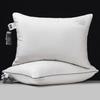 Down-Filled Pillow №207 Silver Cloud — 90% down, 10% feather, Fill Power 450, Medium.
