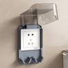 Durable Waterproof Socket Cover Self-Adhesive Socket Safety Protective Cover Bathroom Appliances