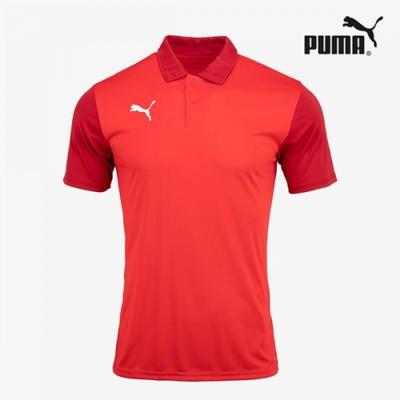 Galleria Puma Team Goal 23 Мужская футболка с коротким рукавом и воротником боковой линии 65657701