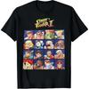 Мужская футболка Street Fighter II с графикой, выбор персонажа, официально вдохновленная игровая футболка, 16 персонажей, дышащая, летняя