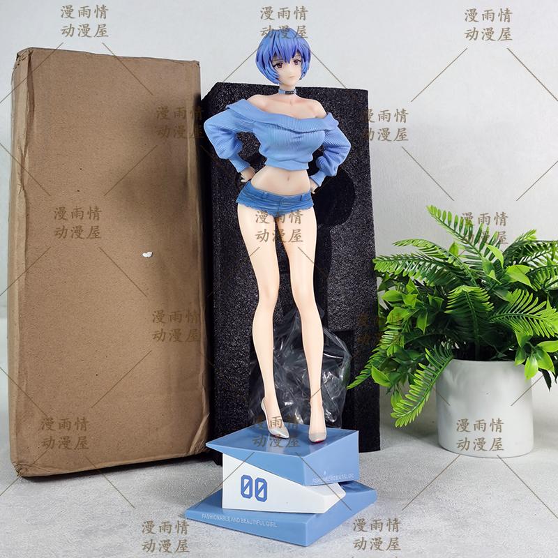 Ayanami Rei Figure Sexy Girls Figure Figurine Anime Periphery Model Statue Doll Collection Desk Decoration Toys Christmas Gifts