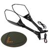 Мотоциклетное заднее зеркало с поворотником для Ducati 600/Honda CB600/Kawasaki Z750/Yamaha 1200 Motobike Retrovisor