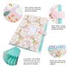 Size Desk Organizer File Holder Accordion Folder File Folder Floral File Folders Document Organizer