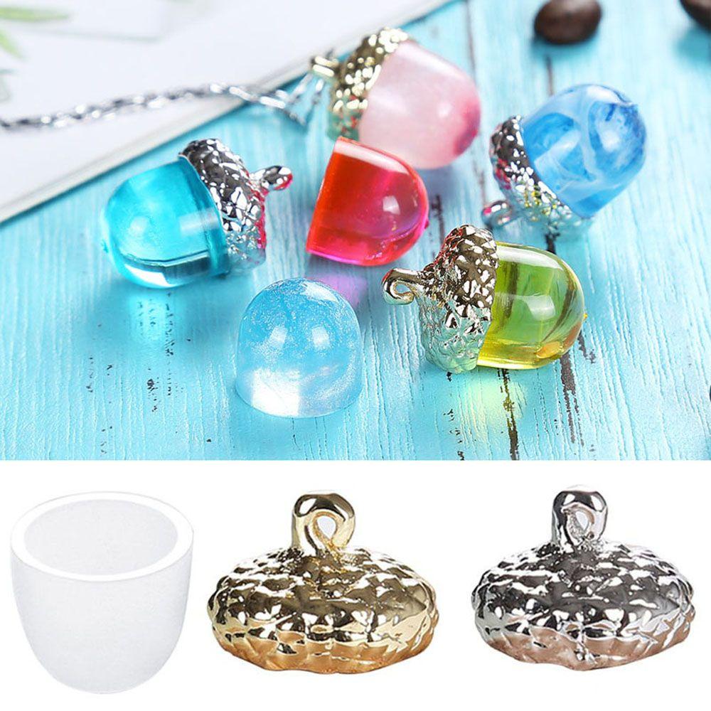Holder 3D Solid Pendant Cap DIY Epoxy Jewelry Making Jewelry accessory Crafts Tools Silicone Mold