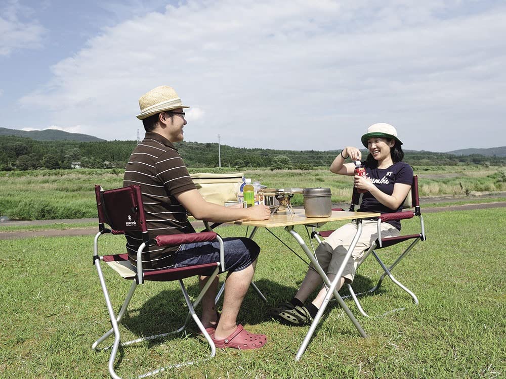 Snow Peak One Action Table Bamboo LV-010TR