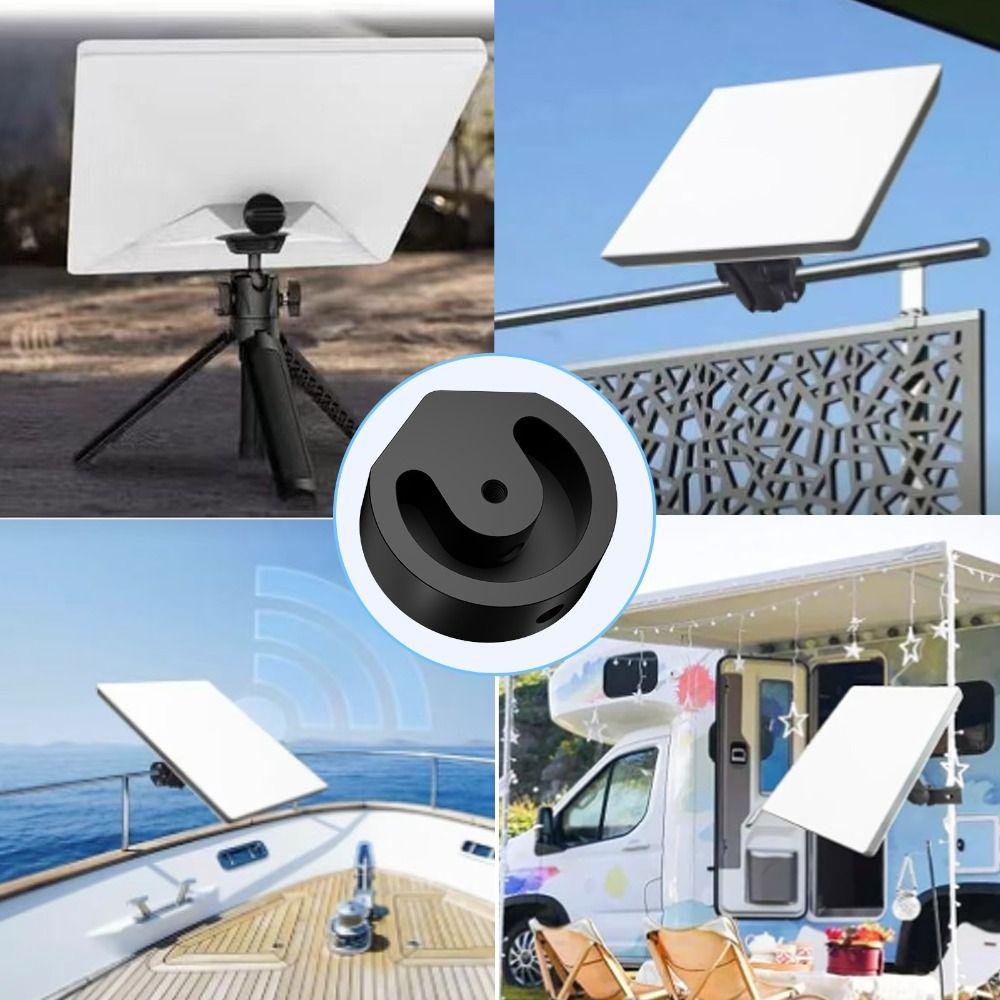 Aluminum Zinc Zinc Alloy 1/4 Screw Tripod Adapter Anti-loosening Bracket Fixing Adapter Mini4