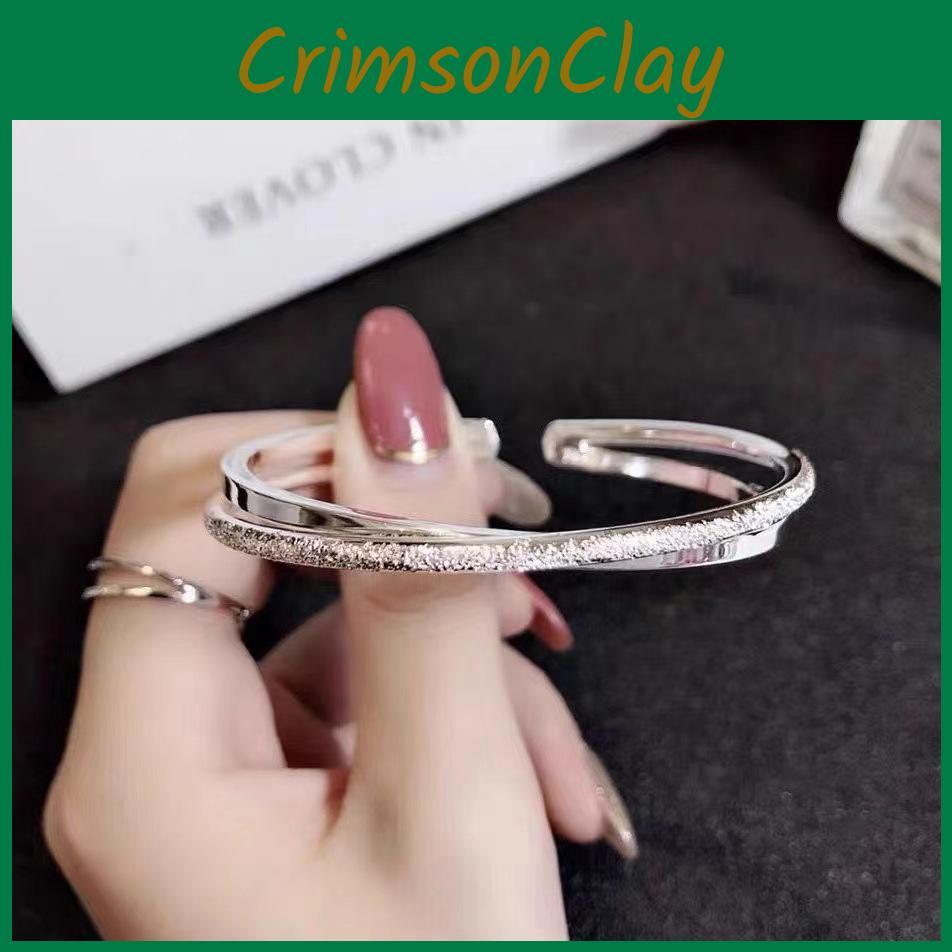 Матовый крест-браслет 2023 для женщин, регулируемый, минималистичный дизайн, подарок для девушки