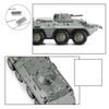 1:72 4D Assembly Model of BTR-80 Wheeled Armored Vehicle, Military Plastic Armored Vehicle Model, No Adhesive Required