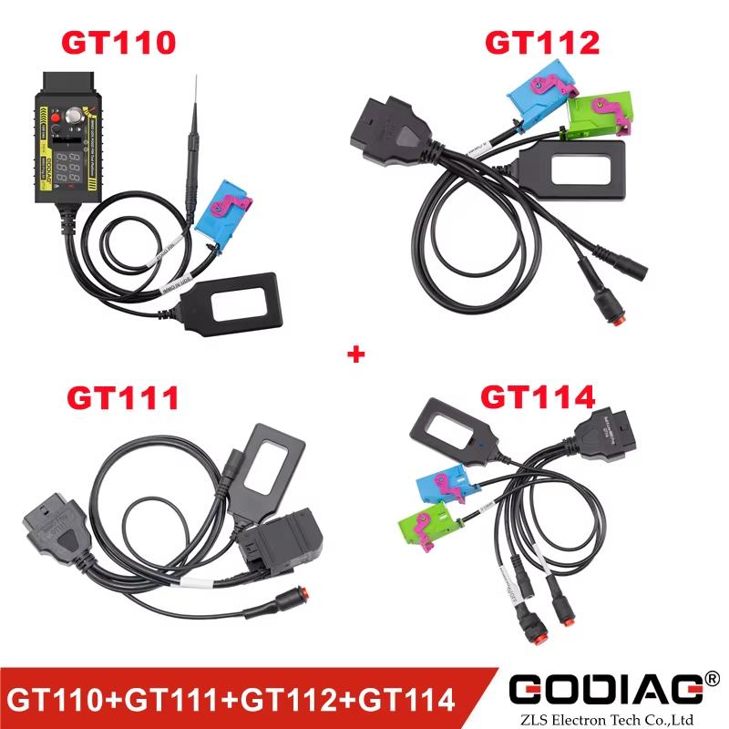 GODIAG GT100+ GT100 Pro Разъем ЭБУ OBDII Диагностический бокс для BMW FEM/BDC CAS4/CAS4+ Тестовая платформа для VVDI2/IM608/K518ISE