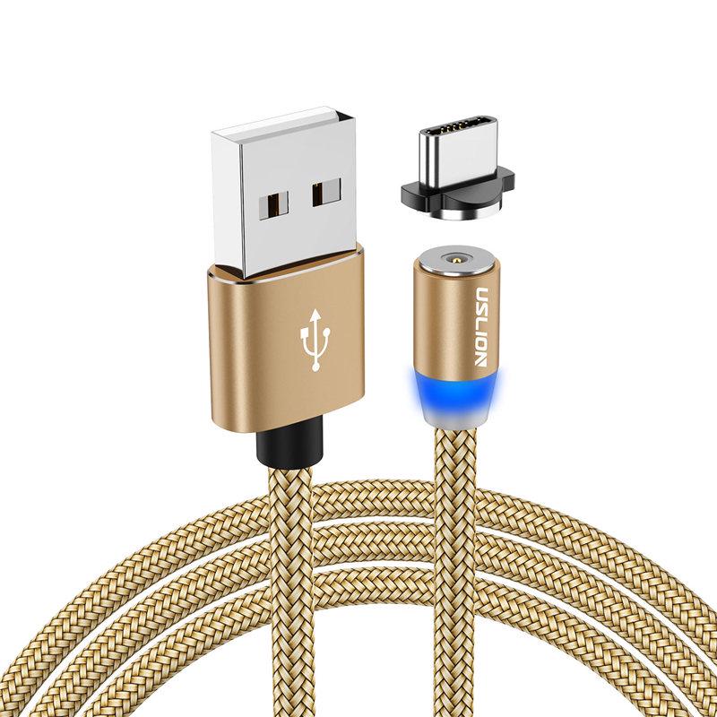 1M 2M Magnetic Micro USB Type C iOS Quick Charger Cable For iPhone X 5 6 7 7 Samsung S4 S5 Moto