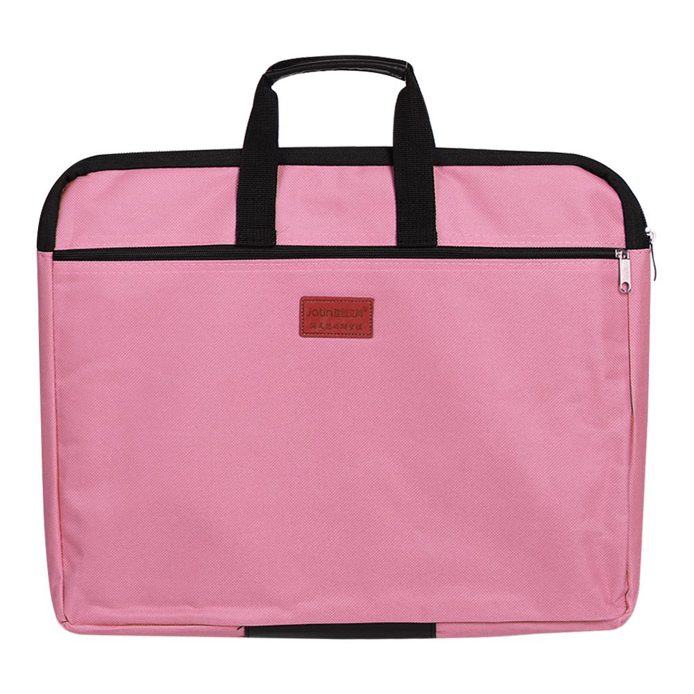 Business Documents A4 Size Waterproof Big Capacity Handbag File Folder Double Layers Files Bag