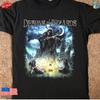 Футболка с принтом Demons & Wizards, вдохновленная графикой метал-группы, футболка для концерта, унисекс