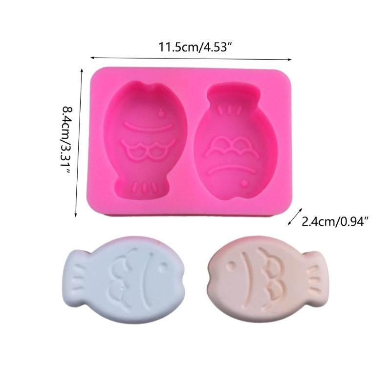 Silicone Candy Molds Baking Supplies Chocolate Molds Fish Shape Cake Decorating Tool Baking Molds DIY Fondant Molds