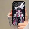 Чехол для телефона Genshin Impact Коломбина PC+TPU Для iPhone 17 16 15 14 13 12 11 Pro Max Plus Кавайный Мультяшный Чехол