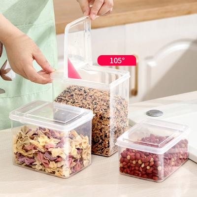 Органайзер для специй с откидной крышкой, герметичная коробка для приправ, кухонный ящик для перца, аниса и корицы, бытовой диспенсер для кухонного хранения