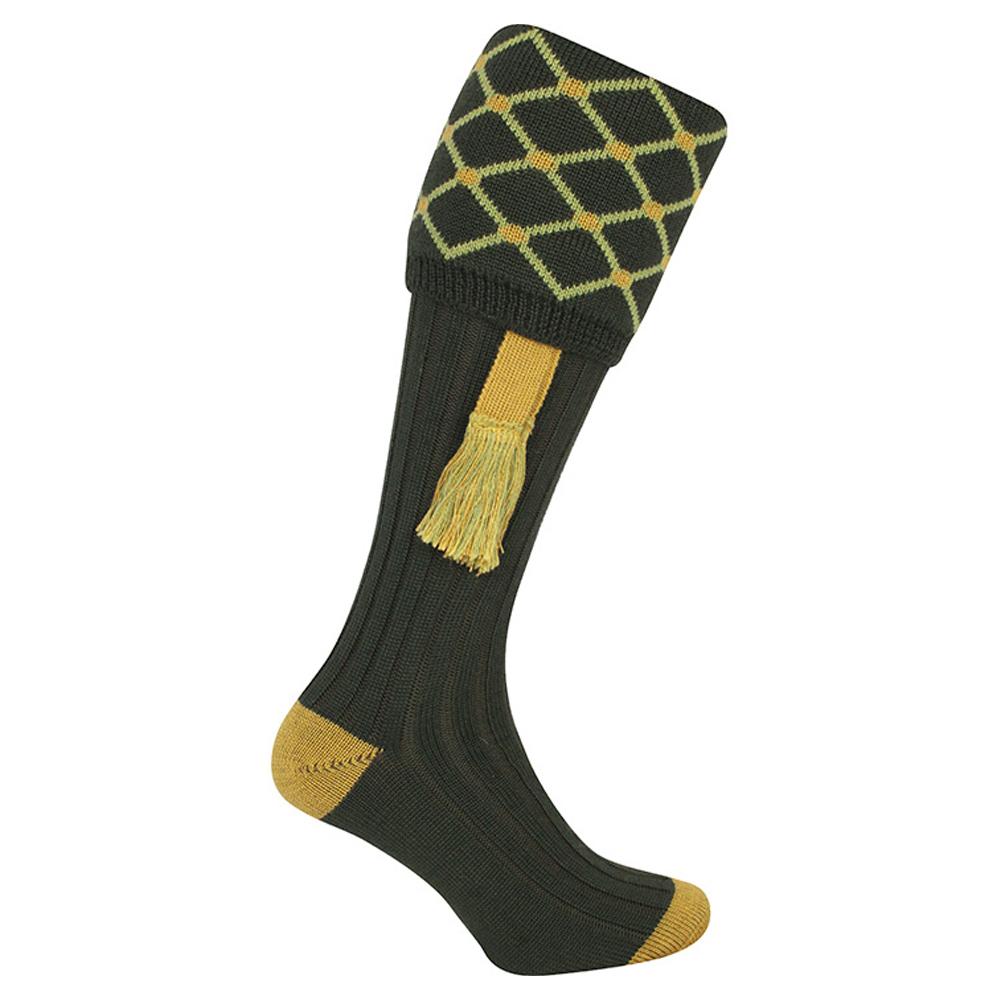 Jack Pyke Unisex Adult Diamond Shooting Socks with Garters