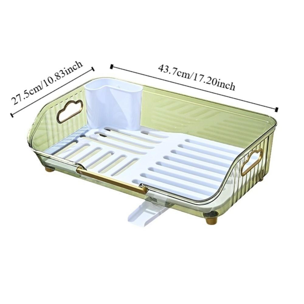 Chopstick Basket Tube Kitchen Bowl Plate Rack Tableware Storage Multifunctional Bowl Storage Shelf Cutlery Drainer