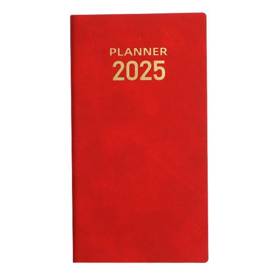 Планировщик 2025 года с января по декабрь Harcover Calendar Planner Book 120 страниц Органайзер Блокнот