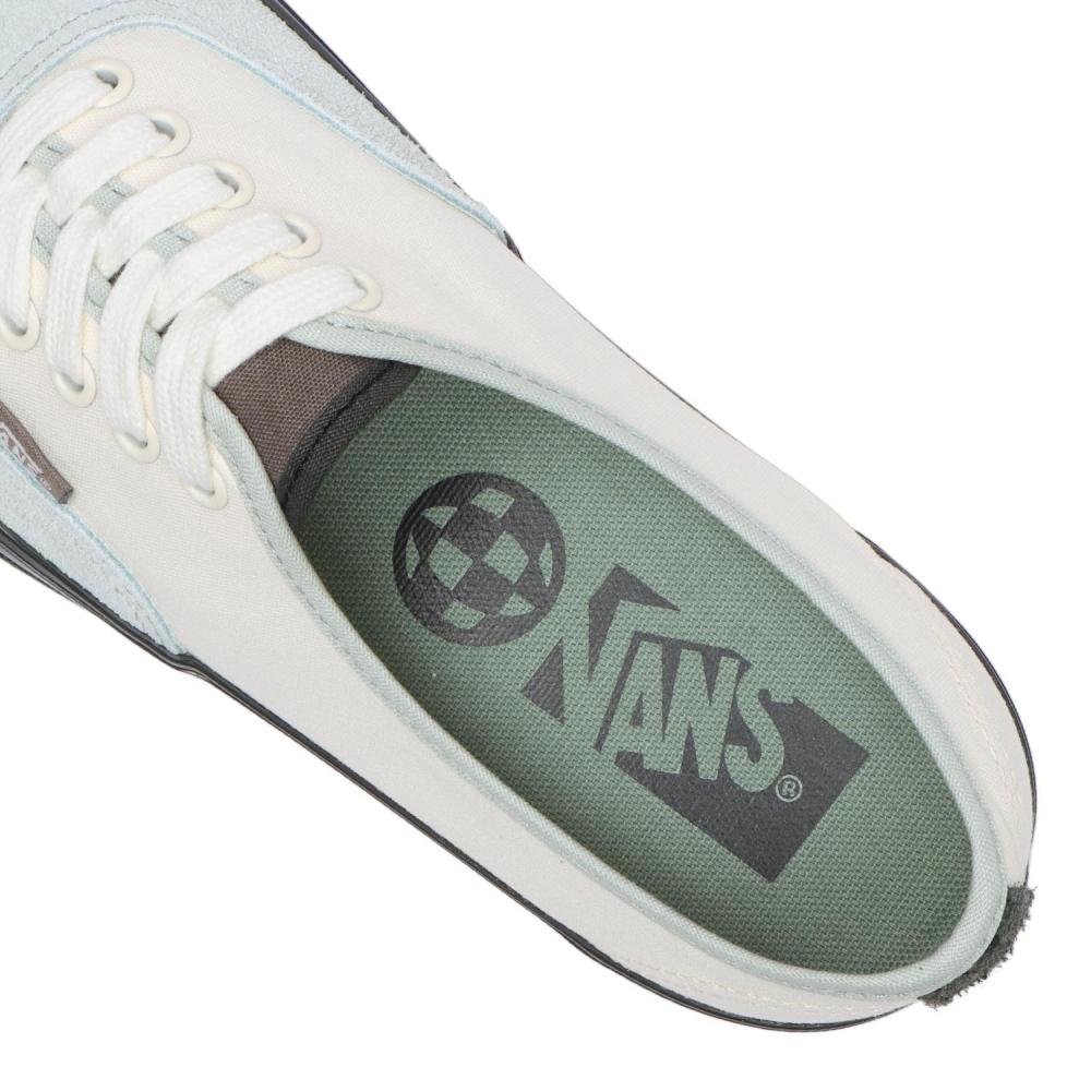 Vans Подлинный переиздание 44 Vn000ct7dt5 Blk Light Green