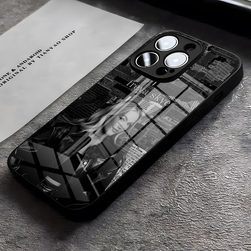F-Freya Skye Singer Phone Case For IPhone 17 Pro Max 16 15 14 Pro Max 13 11 X Xs Xr 8 7Plus Silicone Cover