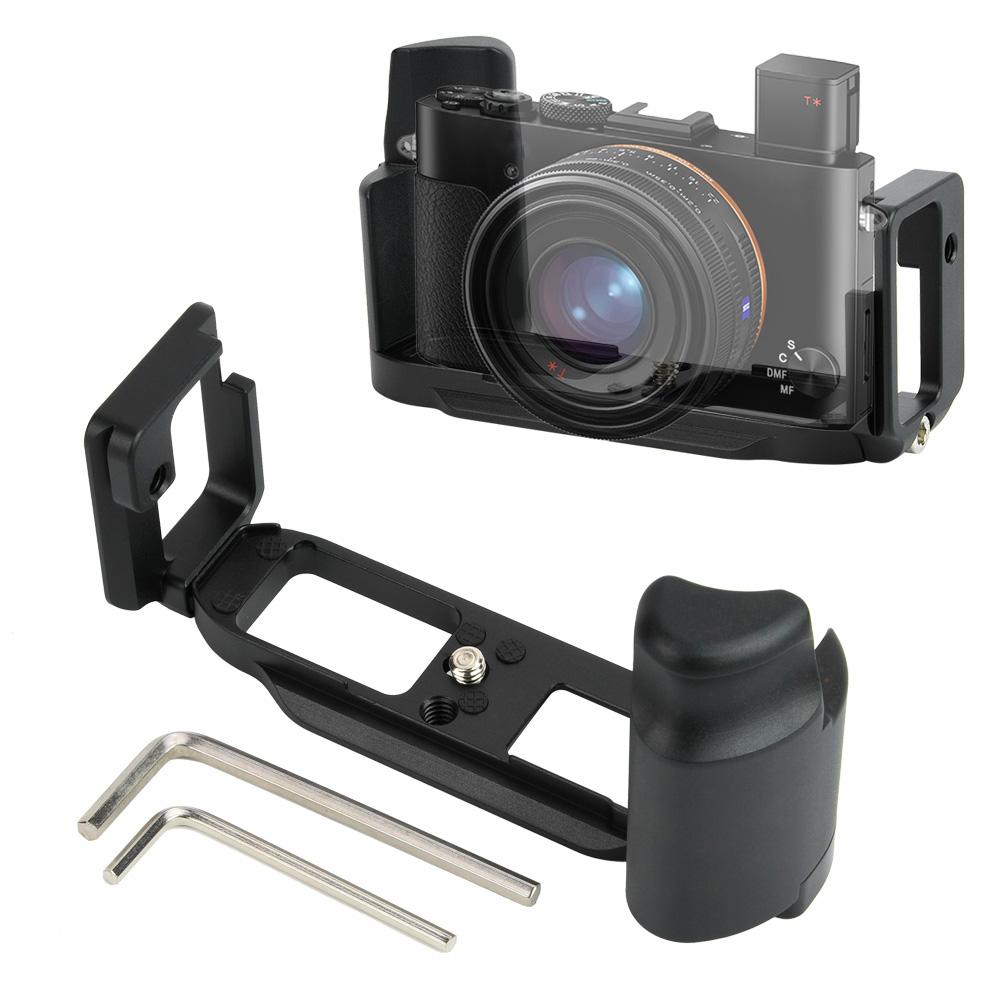 Металлическая быстросъемная пластина L с вертикальным держателем для руки для камеры Sony RX1 RX1R II RX2