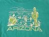 Винтажная футболка Arizona Размер L Однострочный шов 90-е Направления США Природа На открытом воздухе