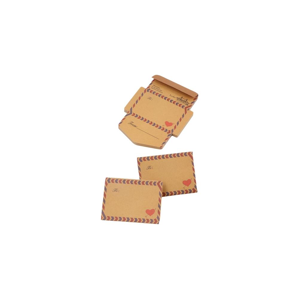 Vintage Kraft Paper Student Stationery Memo Pad Notepad Writing Pads Envelope