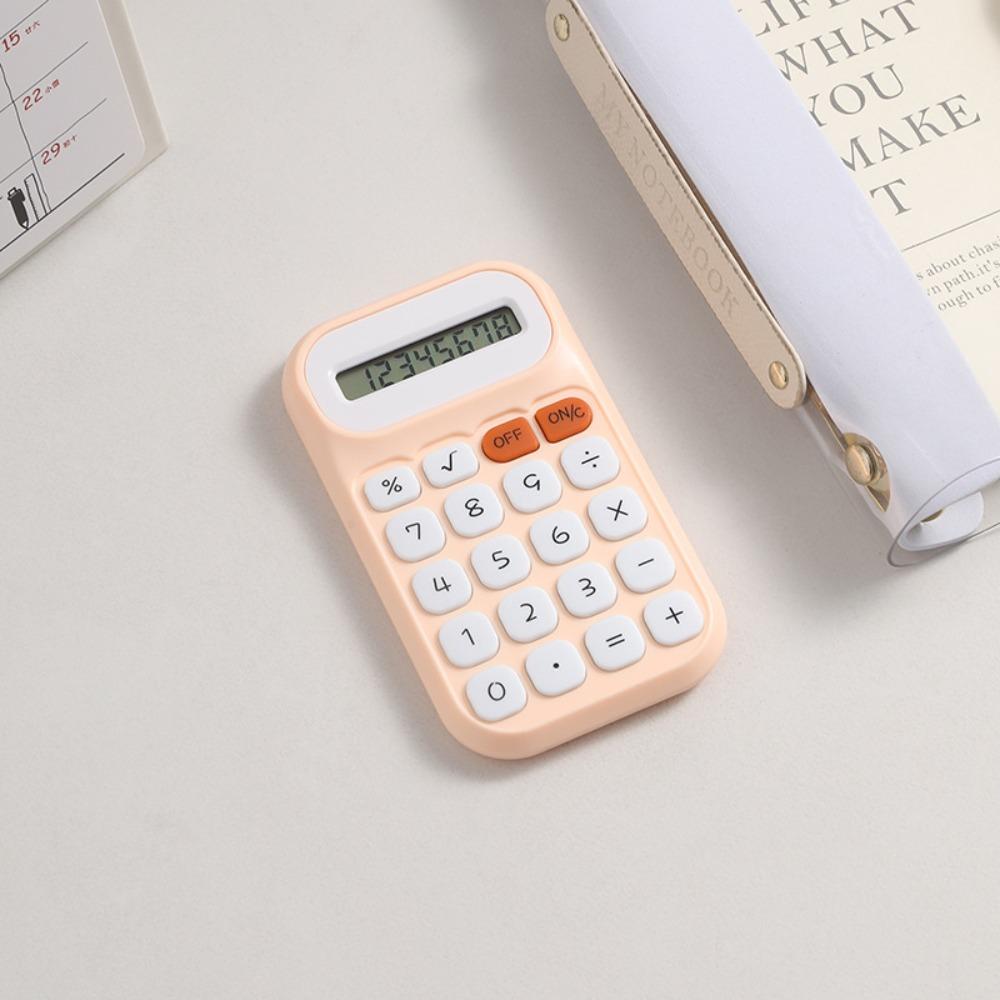 Large Screen Cute Calculator Mechanical Keyboard Mini Pocket Calculator Back To School