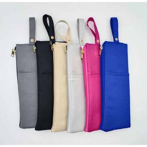 Heat Resistant Curling Iron Storage Bag Cotton Protector Pad Portable For Stylists