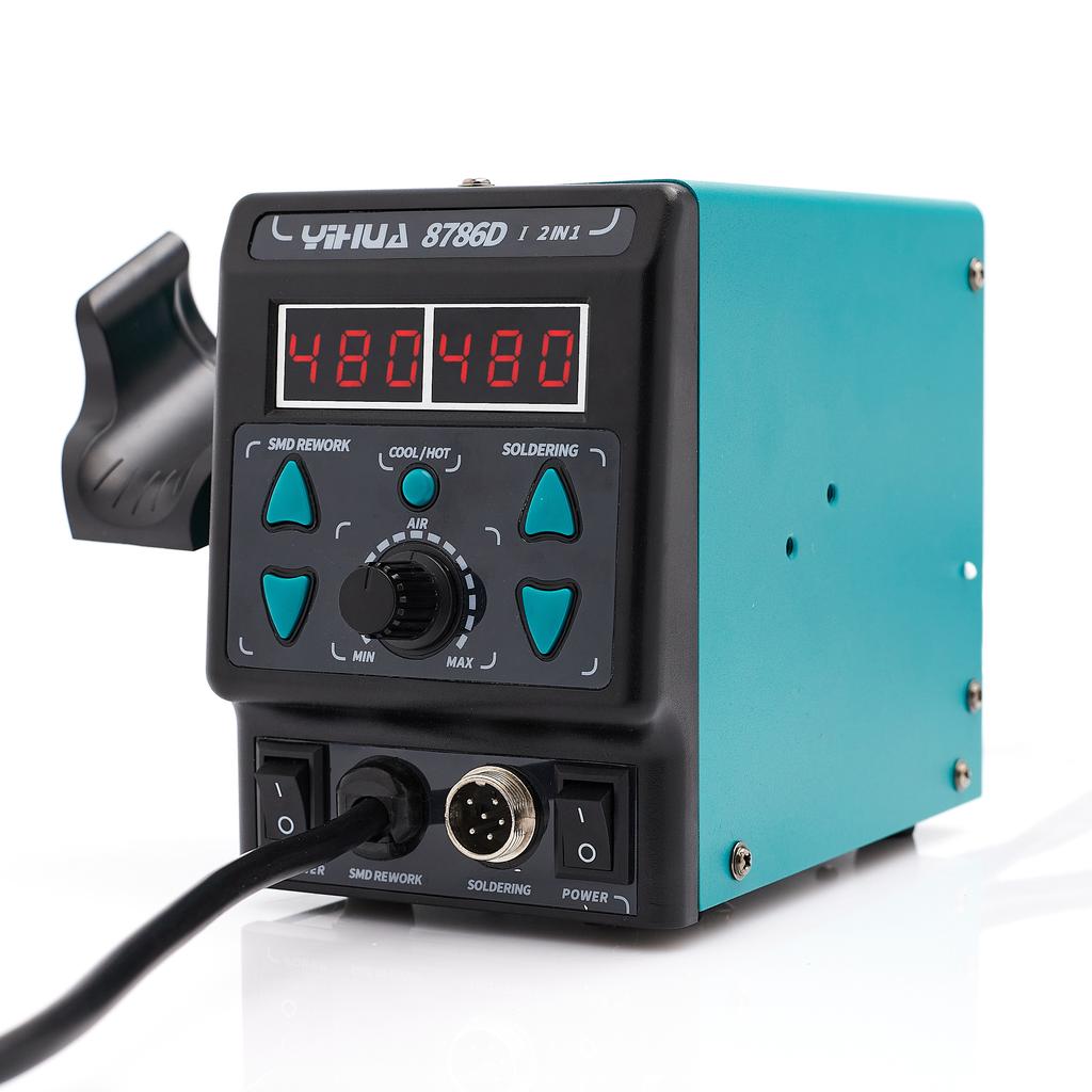 Yihua 8786D-I 2-In-1 Soldering Station