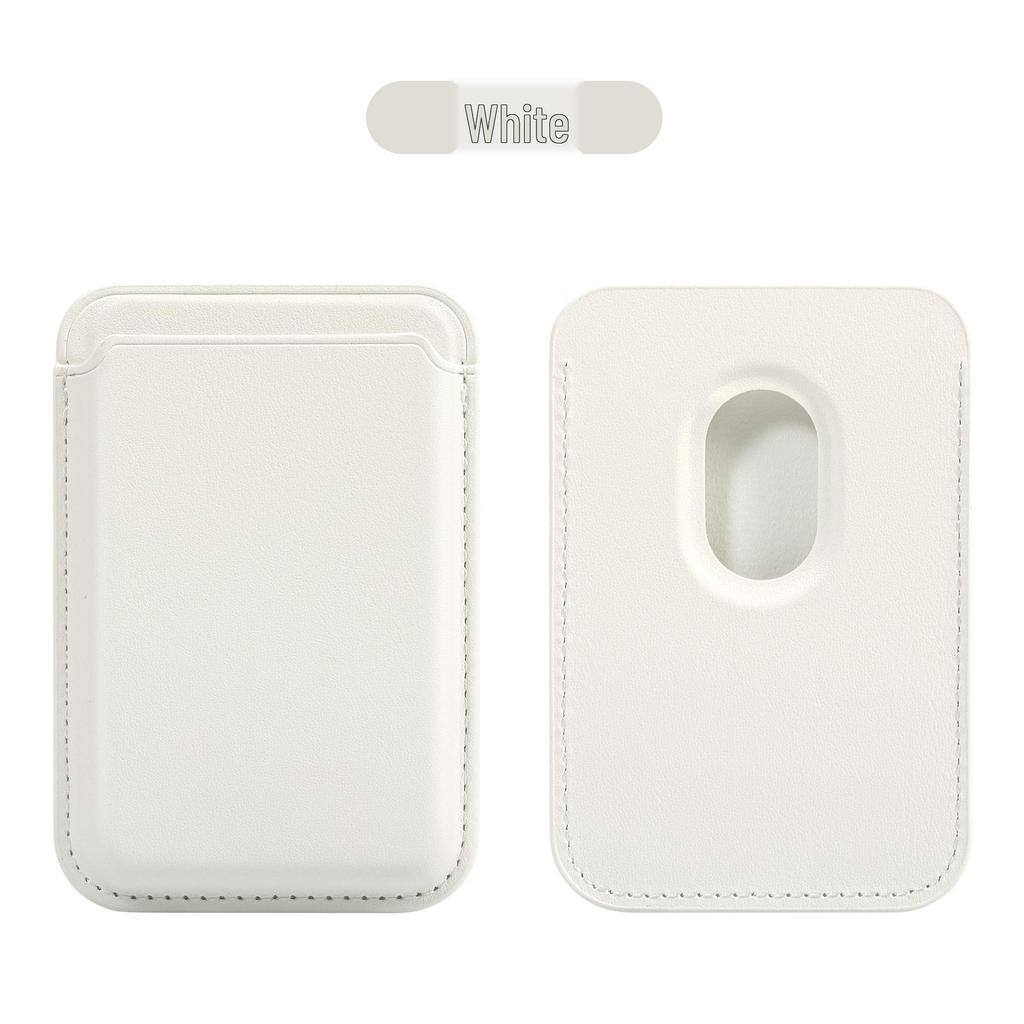 Кожаный картхолдер MagSafe для iPhone 17/16/15 - Прочный магнитный чехол