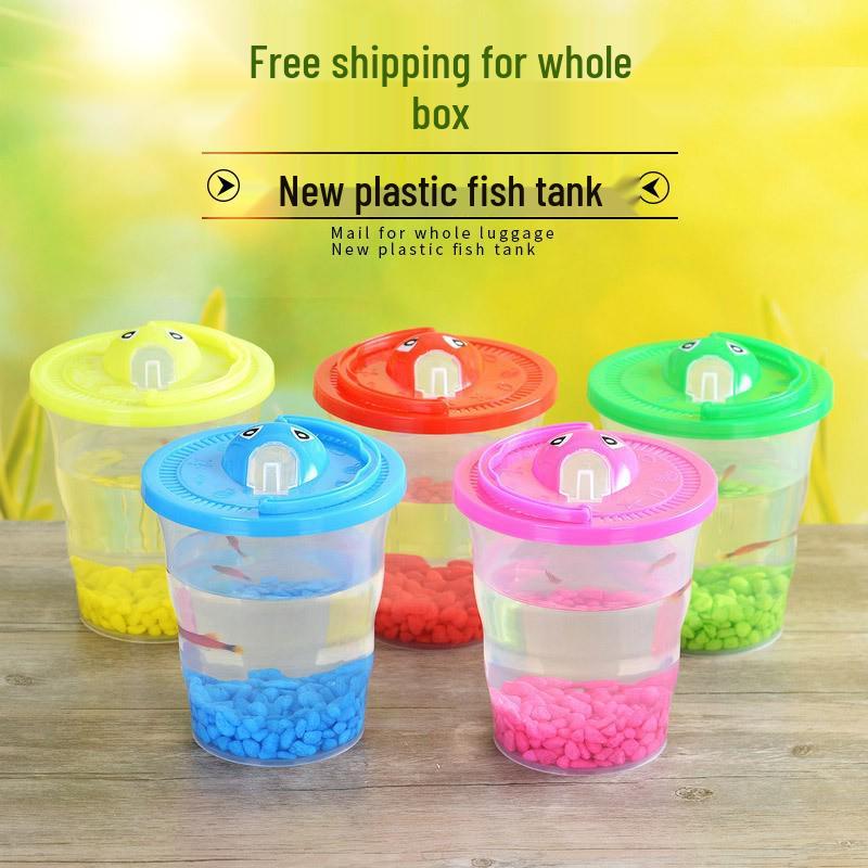 Прозрачный ручной бокс для разведения питомцев - Большой, Средний и Маленький размеры для Черепах, Золотых рыбок или Хомяков.