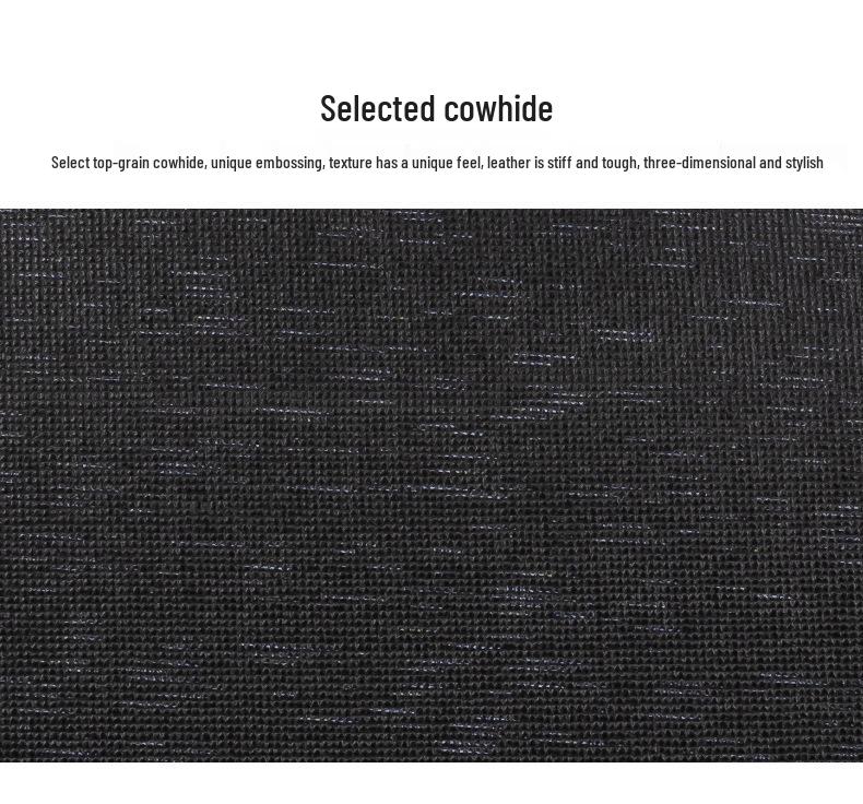 Мужской портфель из натуральной кожи с защитой от кражи и кодовым замком – Многофункциональная сумка для ноутбука из коровьей кожи