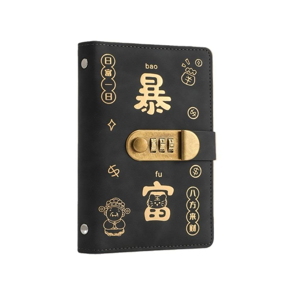 Книга для сбережений из искусственной кожи Водонепроницаемая сумка для хранения денег Главная книга Финансовый инструмент