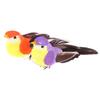 1pc Fake Bird Simulation Artificial Feather Dove Feather Decor Venue Ornament